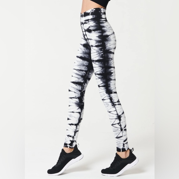 Nux Eclipse Black Tie Dye Vitalia Legging Pant - Picture 4 of 7